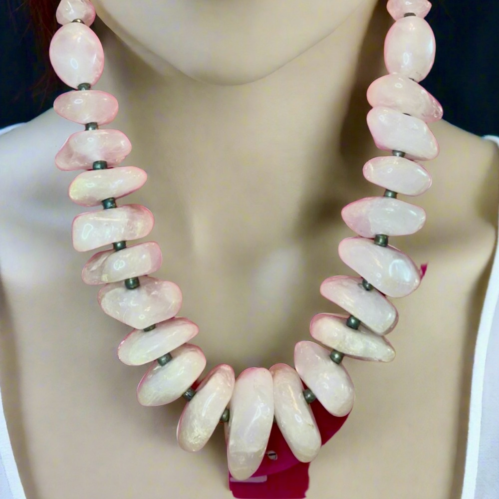 Quartz Stone Necklace!
